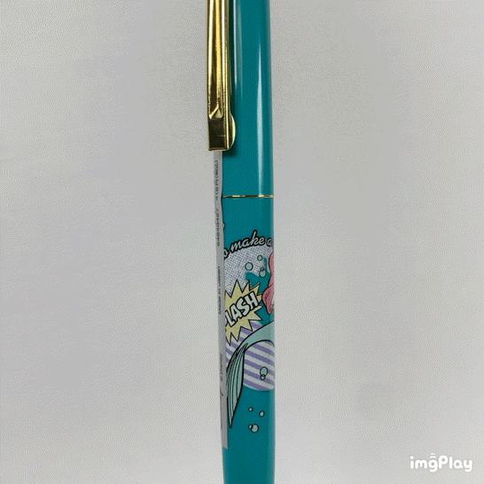 Disney BIC Ballpen Click Gold [S4649427] - Little Mermaid Ariel A